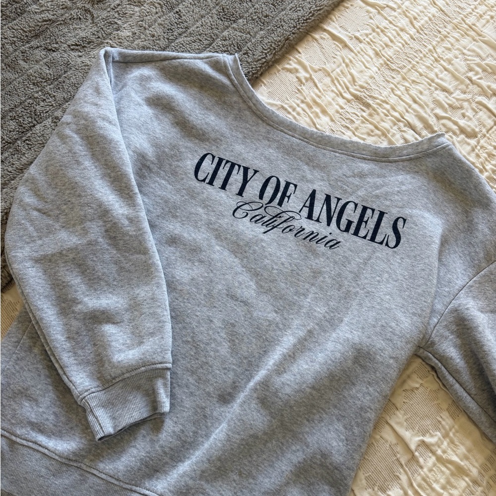 Gray City of Angels Women's Sweater